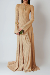 Dorthea Pleated Maxi Dress