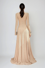 Dorthea Pleated Maxi Dress