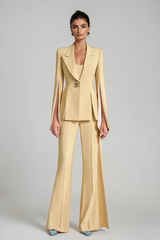 Archita Split Lapel Pants Set