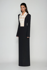 Bobbi Flower Cutout Maxi Dress