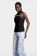 Borivoje Sleeveless Top In Black