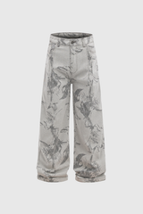 Botros Print Jeans