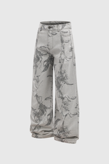 Botros Print Jeans