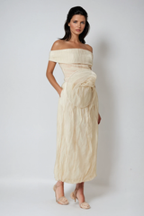 Boutros Ruch Flower Maxi Skirt