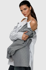 Boyko Lace Stripe Shirt