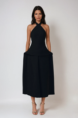 Brad Shawl Two Piece Maxi Dress
