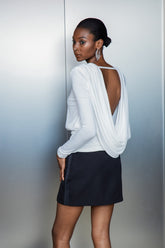 Cate Backless Ruch Top