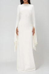 Cesare Pearl Bandage Maxi Dress
