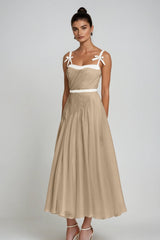 Chalkis Ruch Bow Maxi Dress