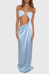 Darek Cutout Asymmetric Maxi Dress