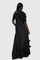 Diogenes Flower Bow Maxi Dress