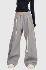 Diokles Rope Pants In Grey
