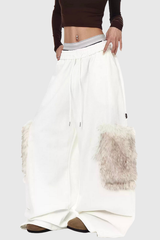 Dmytro Faux Fur Pocket Pants