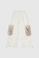 Dmytro Faux Fur Pocket Pants
