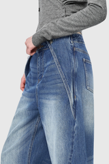 Drasko Deconstruct Bleach Dye Jeans