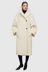 Dzenan Deconstruct Single Breasted Coat