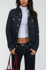 Eachann Buckle Denim Jacket