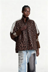 Edel Leopard Leather Jacket