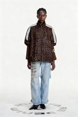 Edel Leopard Leather Jacket