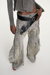 Efstratios Embellished Chain Belt