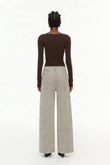 Eidel Rhinestone Jeans In Grey