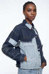 Eliphelet Deconstruct Denim Jacket