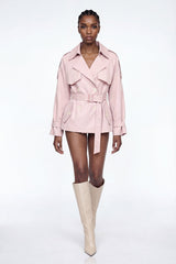 Elisabete Double Breasted Trench Coat
