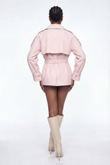 Elisabete Double Breasted Trench Coat