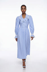 Elisabeth Stripe Rhinestone Skirt Set