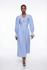 Elisabeth Stripe Rhinestone Skirt Set