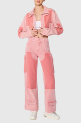 Emely Contrast Color Jeans