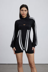 Emin Two Piece Bodycon Playsuit