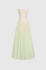Emmitt Sequin Mesh Hayley Maxi Dress