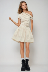 Fabianus Ruch One Shoulder Mini Dress