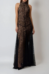 Fahimeh Sleeveless Lace Maxi Dress