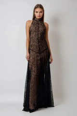 Fahimeh Sleeveless Lace Maxi Dress