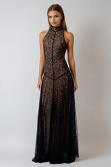 Fahimeh Sleeveless Lace Maxi Dress
