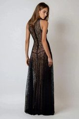 Fahimeh Sleeveless Lace Maxi Dress
