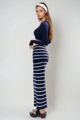 Felecia Stripe Three Piece Swimwear