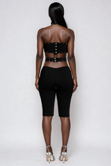 Felipa Halter Neck Embellished Jumpsuit