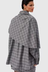 Driscoll Plaid Shawl Shirt