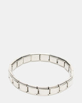 LINK STRETCH BRACELET SILVER