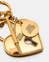LOCKE BAG CHARM GOLD