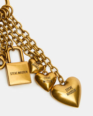 TOKEN BAG CHARM GOLD