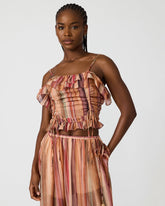 SHILLOH TOP STRIPE MULTI