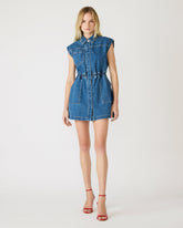 ROBBIE DRESS ARUBA BLUE