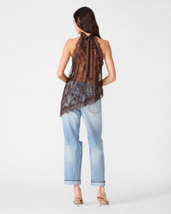 ROSELLE TOP DARK TOFFEE