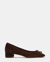 STEFFI BROWN SUEDE