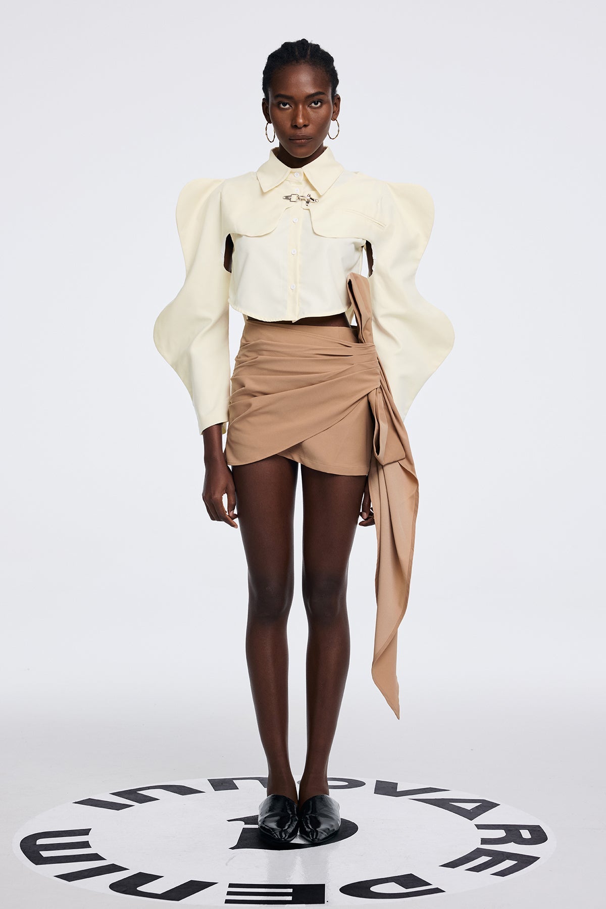 Aphea Deconstruct Cutout Two Piece Top