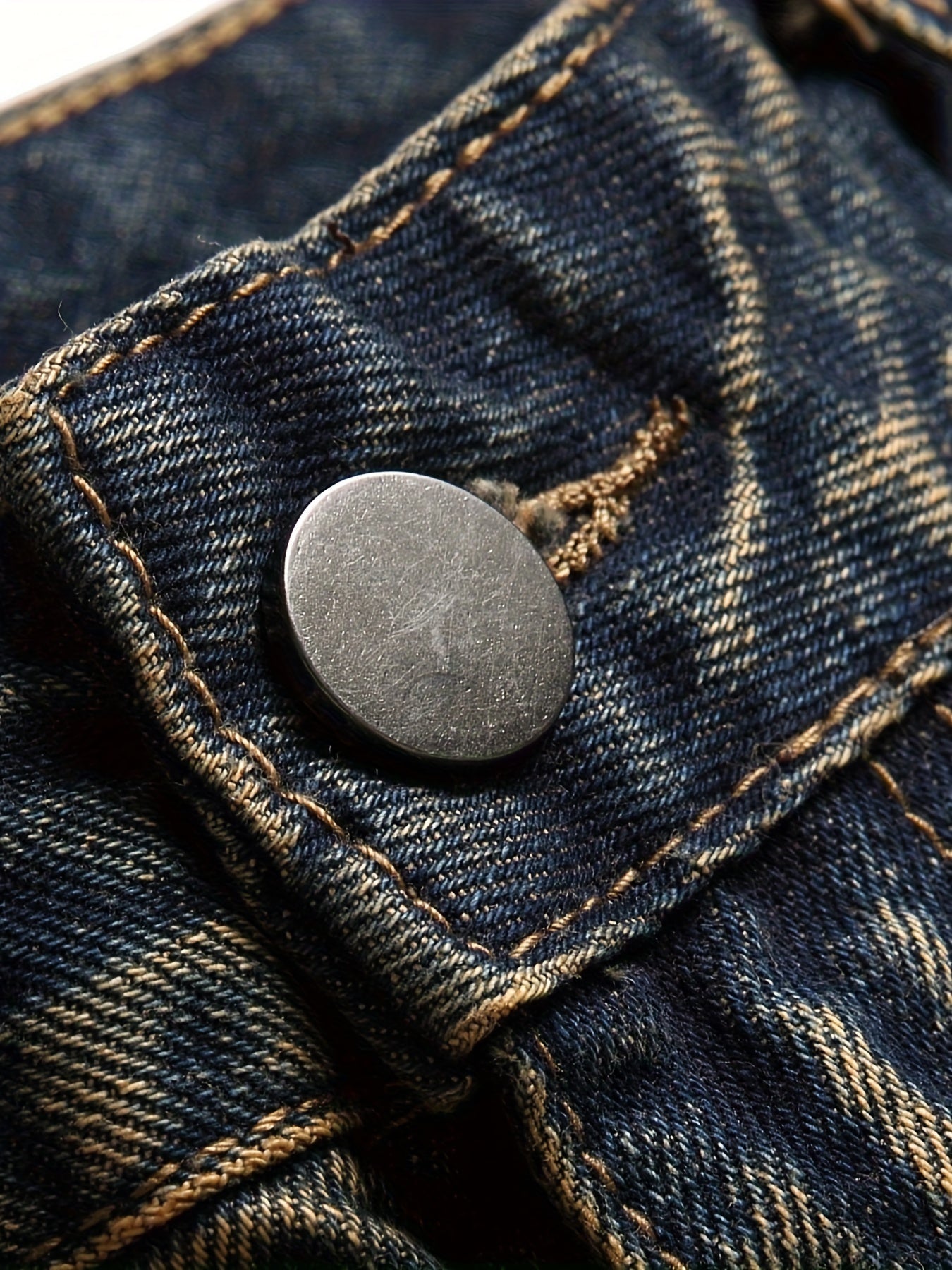 Men's Fashion Straight Jeans - Comfortable, Nostalgic Style for Casual Wear (L3006Nostalgia)